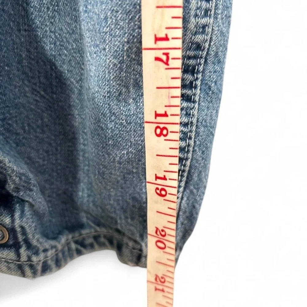 Vintage‎ paper tag Oshkosh overalls size medium (s1)